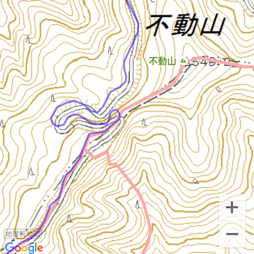 地形図との差異